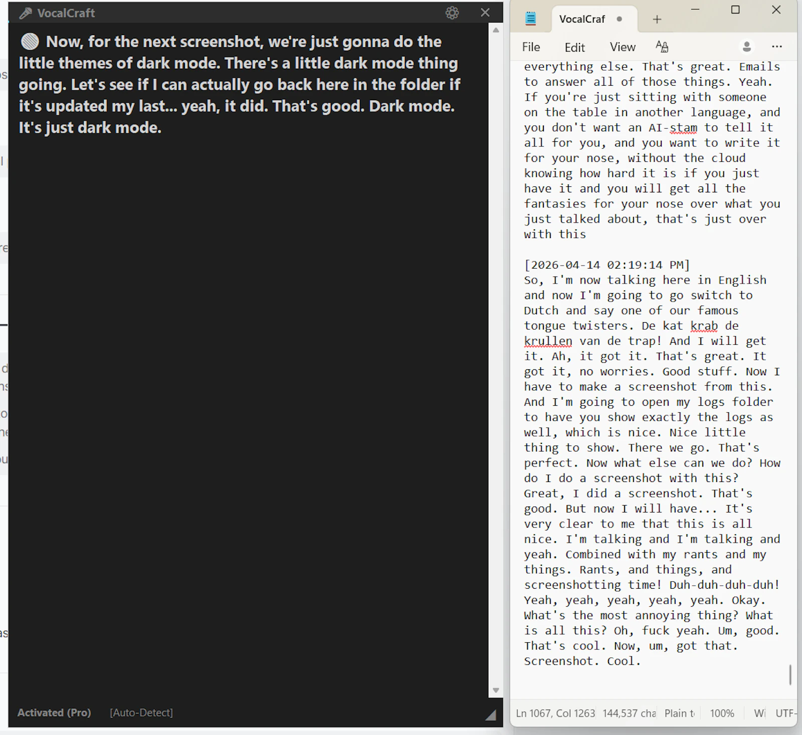 VocalCraft: Lifetime Offline Dictation screenshot 7