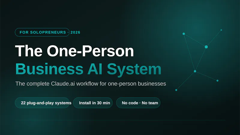 The One-Person Business AI System screenshot 1
