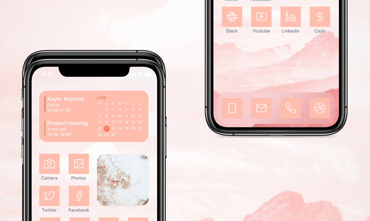 Wheron- iOS 14 icon pack gallery image