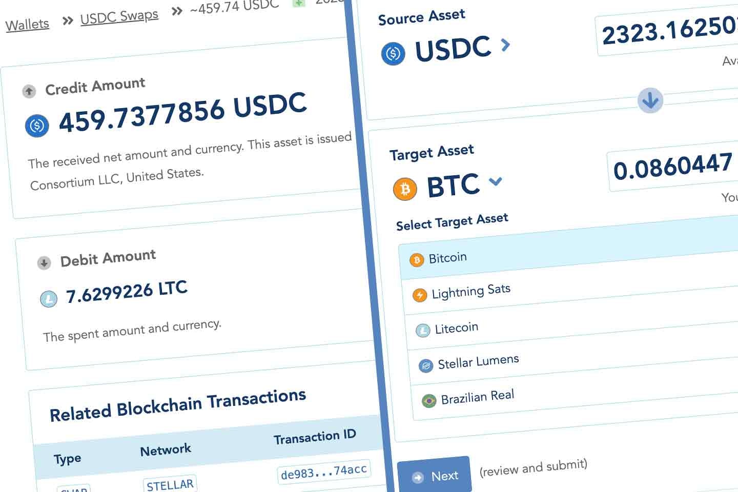 고래 - Bitcoin, USDC & EURC 결제로 비즈니스 강화 미디어 8