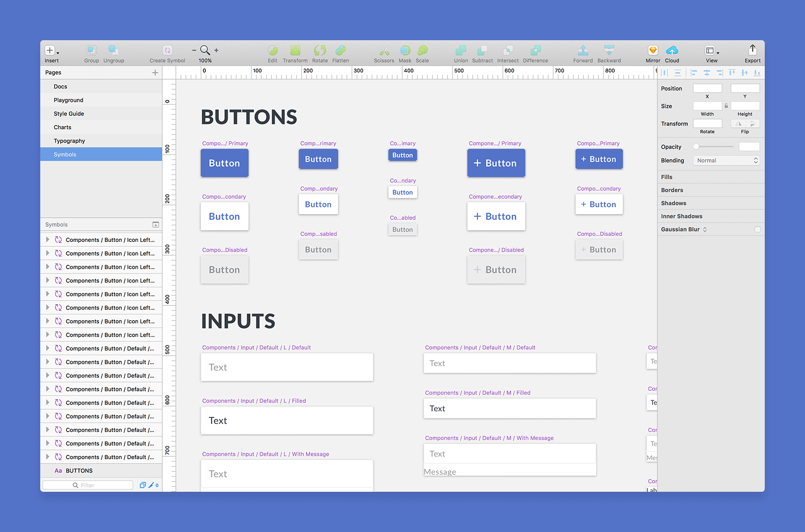 UI Design System Image