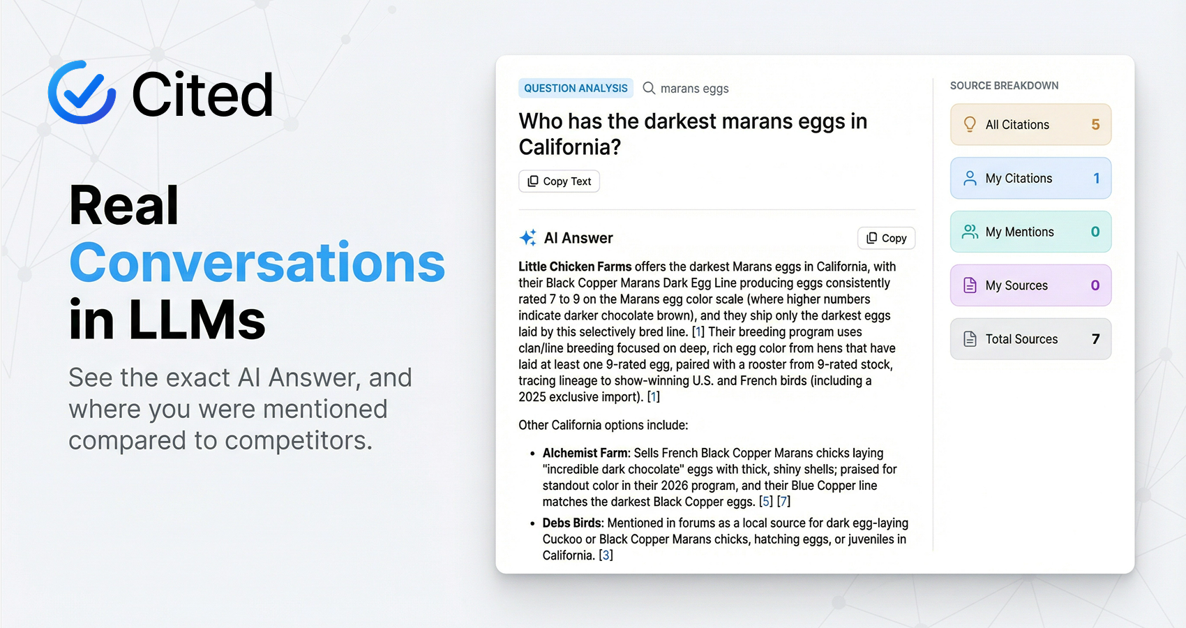 Cited - Screenshot 2 showing product features and functionality