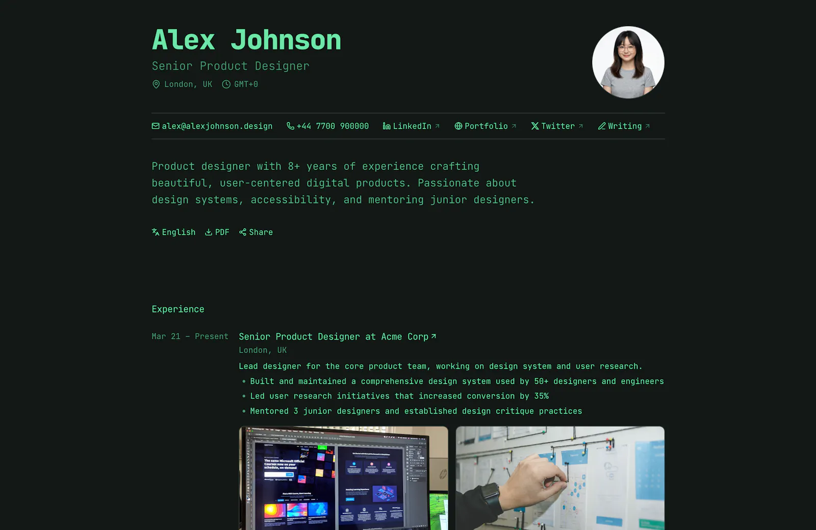 Curvit screenshot 2