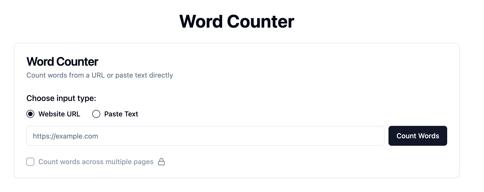 Word Counter screenshot 3