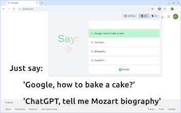 Voice Command for Chrome gallery image