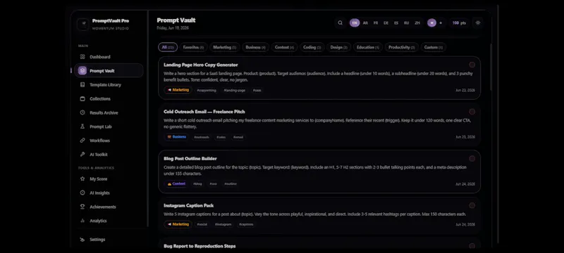 PromptVault Pro screenshot 8