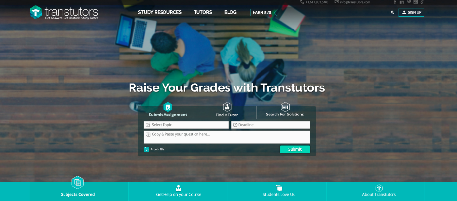 Transtutors gallery image