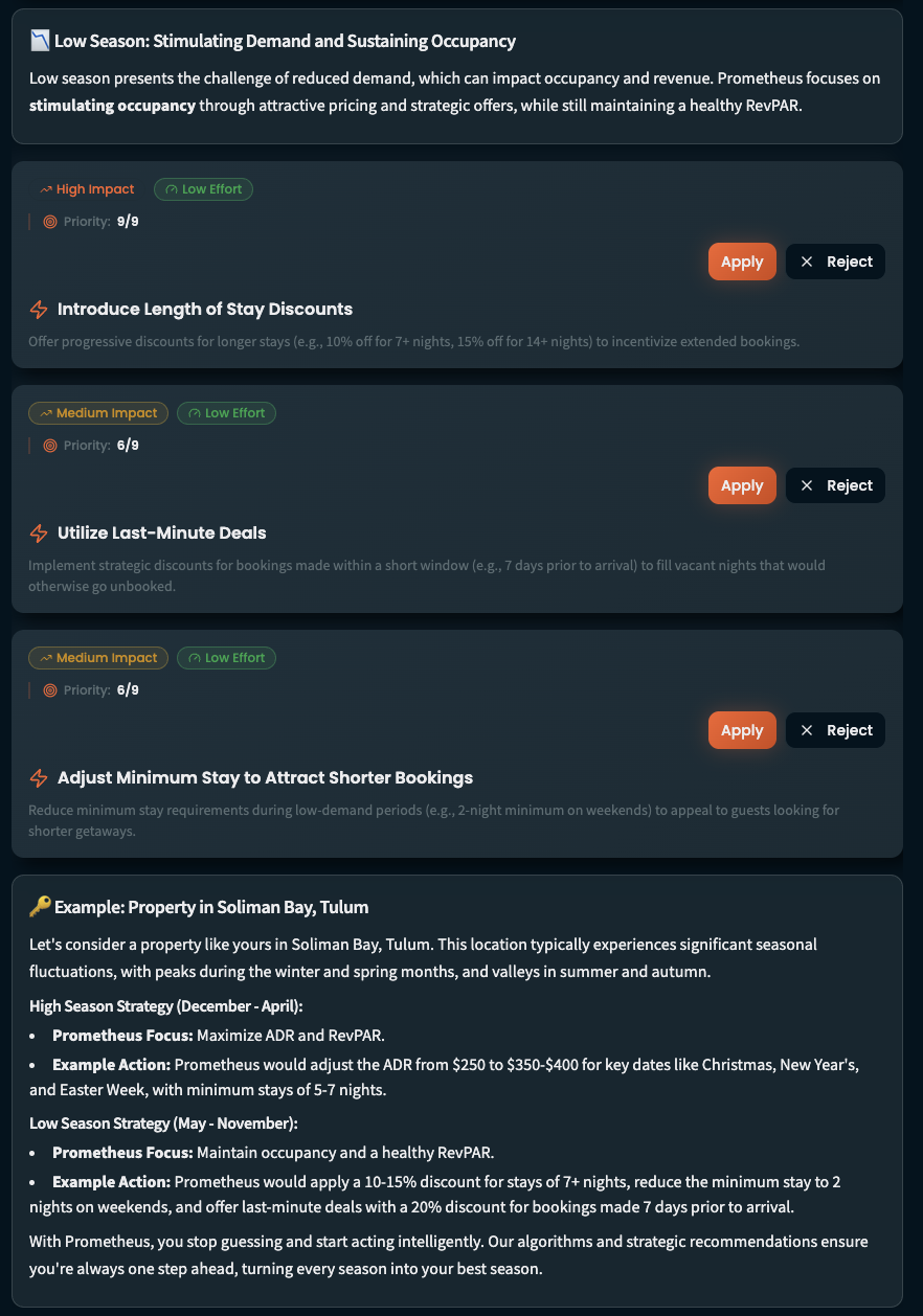 Prometheus iQ - Screenshot 5 showing product features and functionality