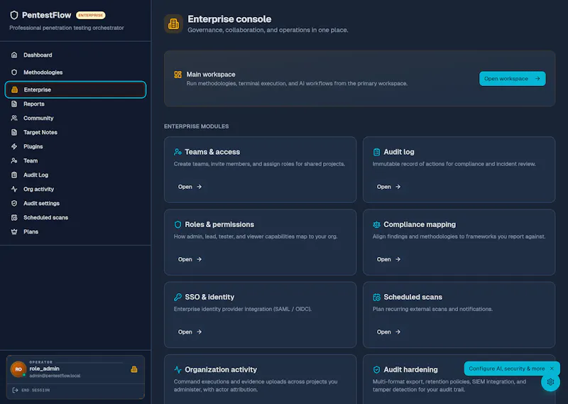 PentestFlow screenshot 3
