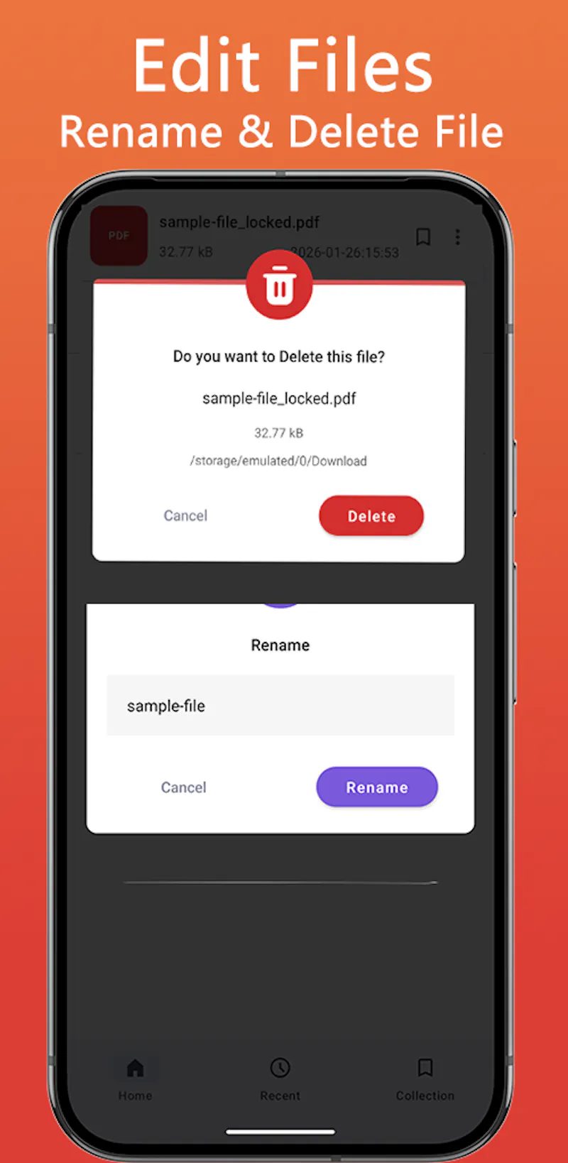 Easy use PDF-Reader&Editor screenshot 3