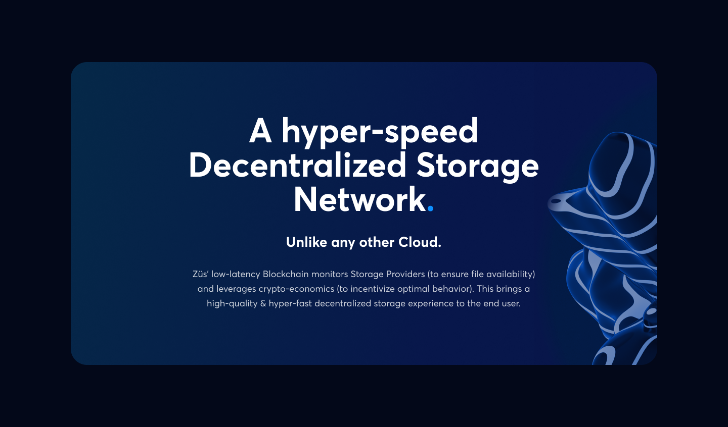 Züs Network: A Secure Multi-Cloud media 1