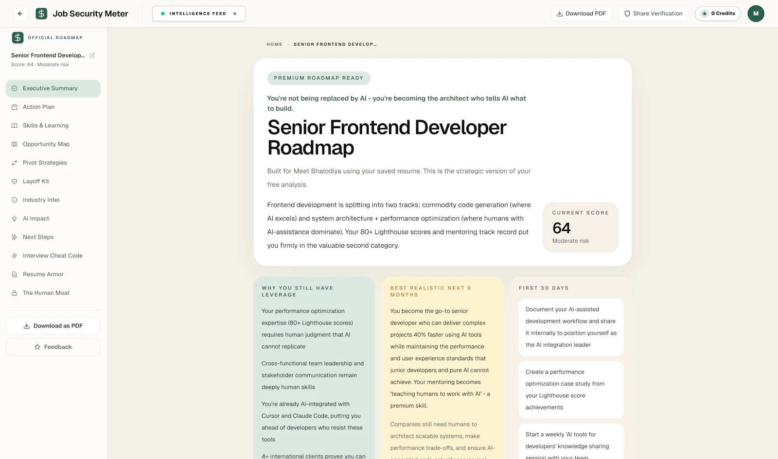 Job Security Meter screenshot 3