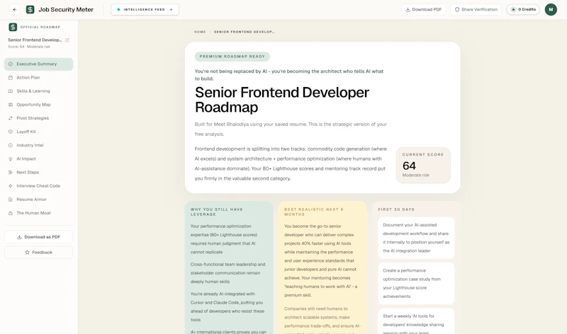 Job Security Meter screenshot 3