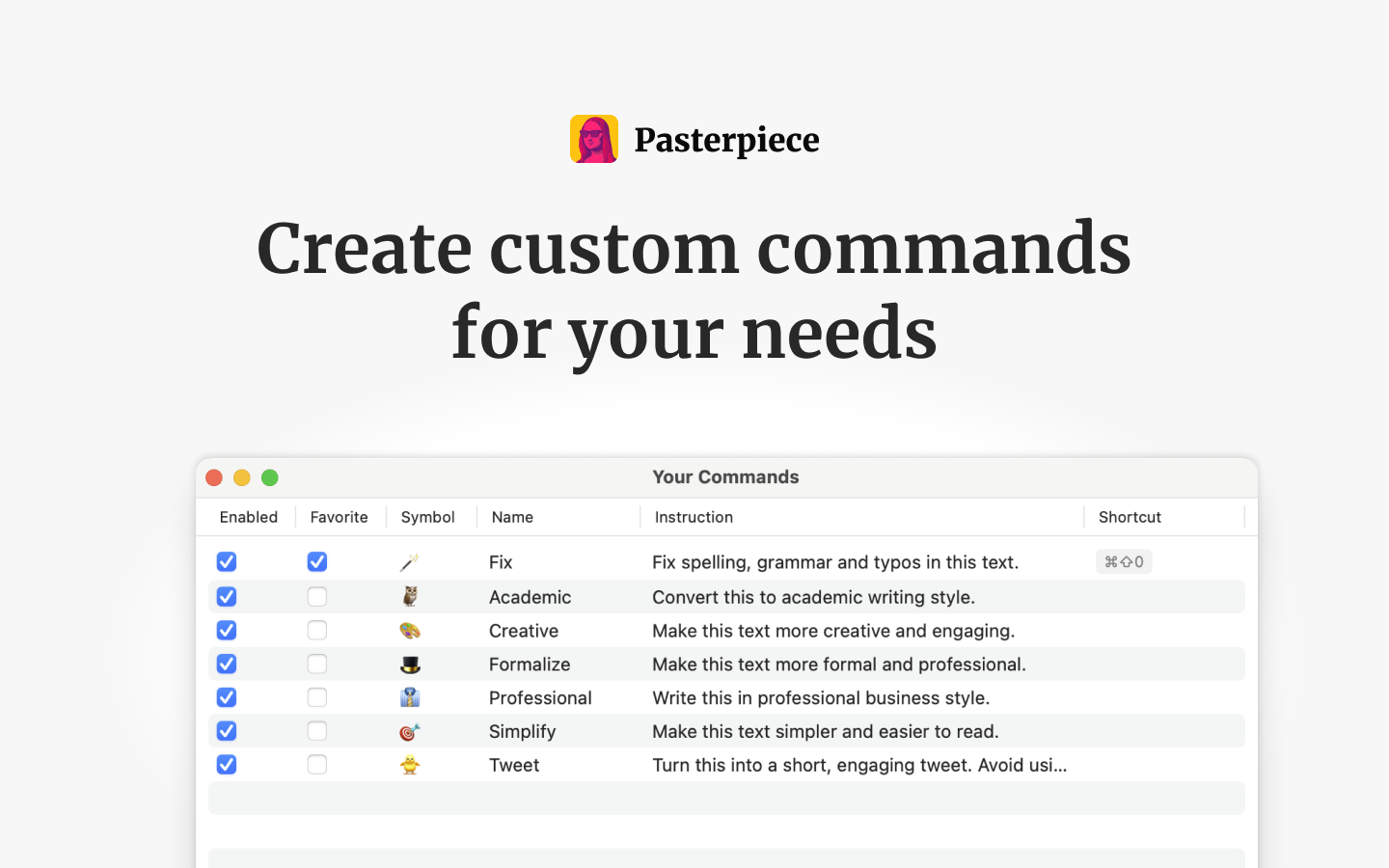 Pasterpiece gallery image