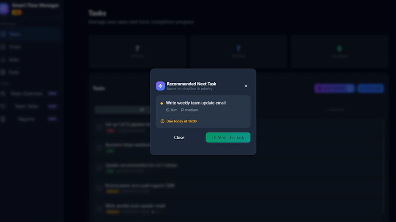 Smart Time Manager screenshot 4