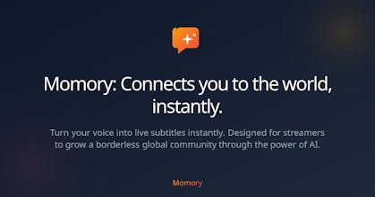 Momory: Privacy-First AI Subtitles gallery image