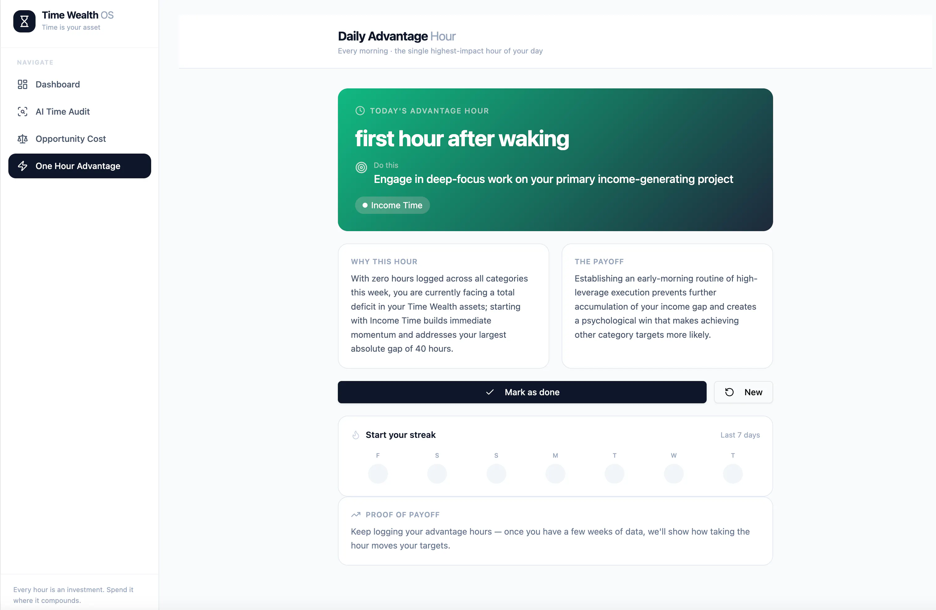 Time Wealth OS gallery image