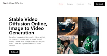 Stable Video Diffusion AI gallery image