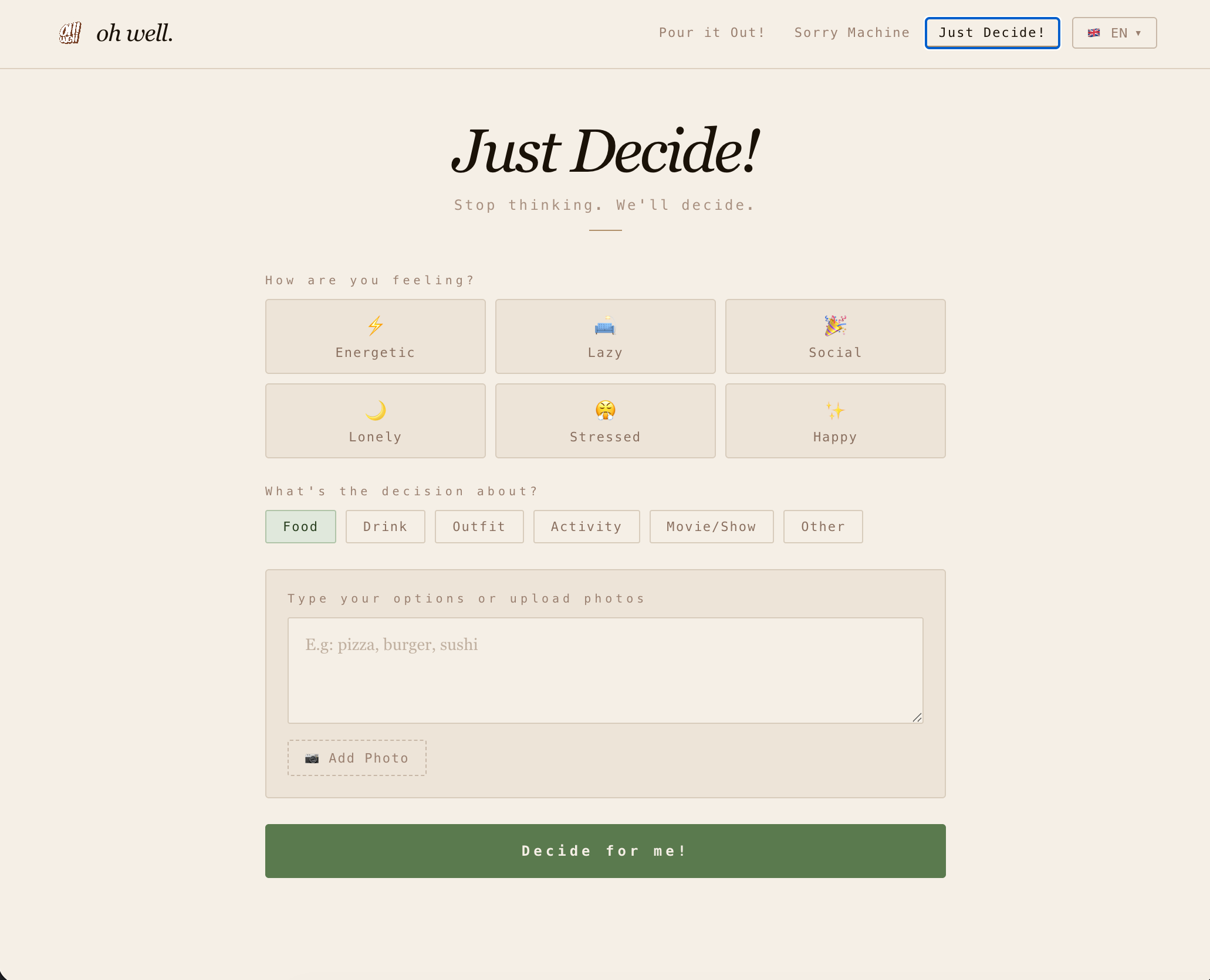 oh well. — We make life easier. gallery image