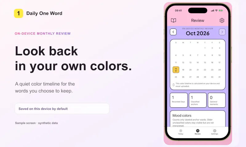 Daily One Word screenshot 3