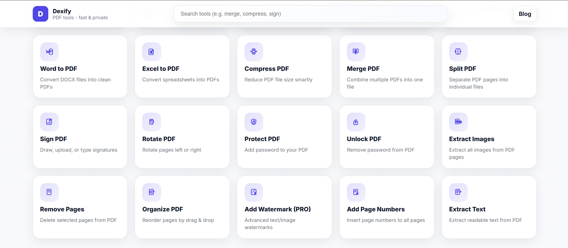 Dexify – Free PDF & File Tool gallery image
