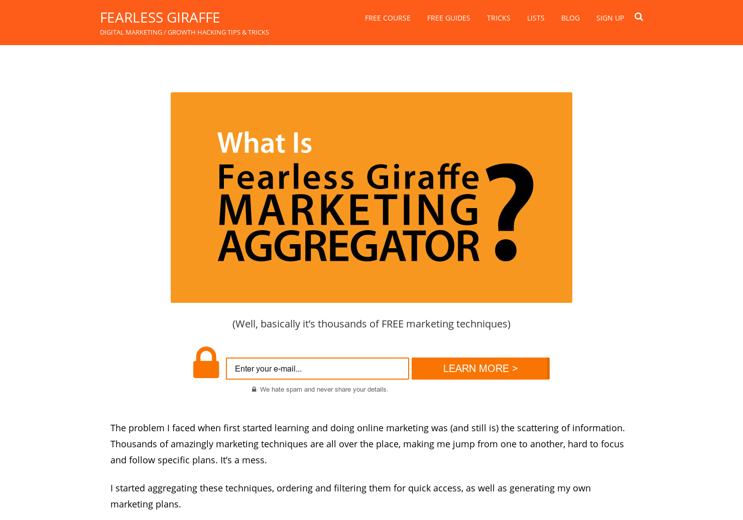 Fearless Giraffe gallery image