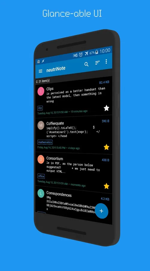 neutriNote