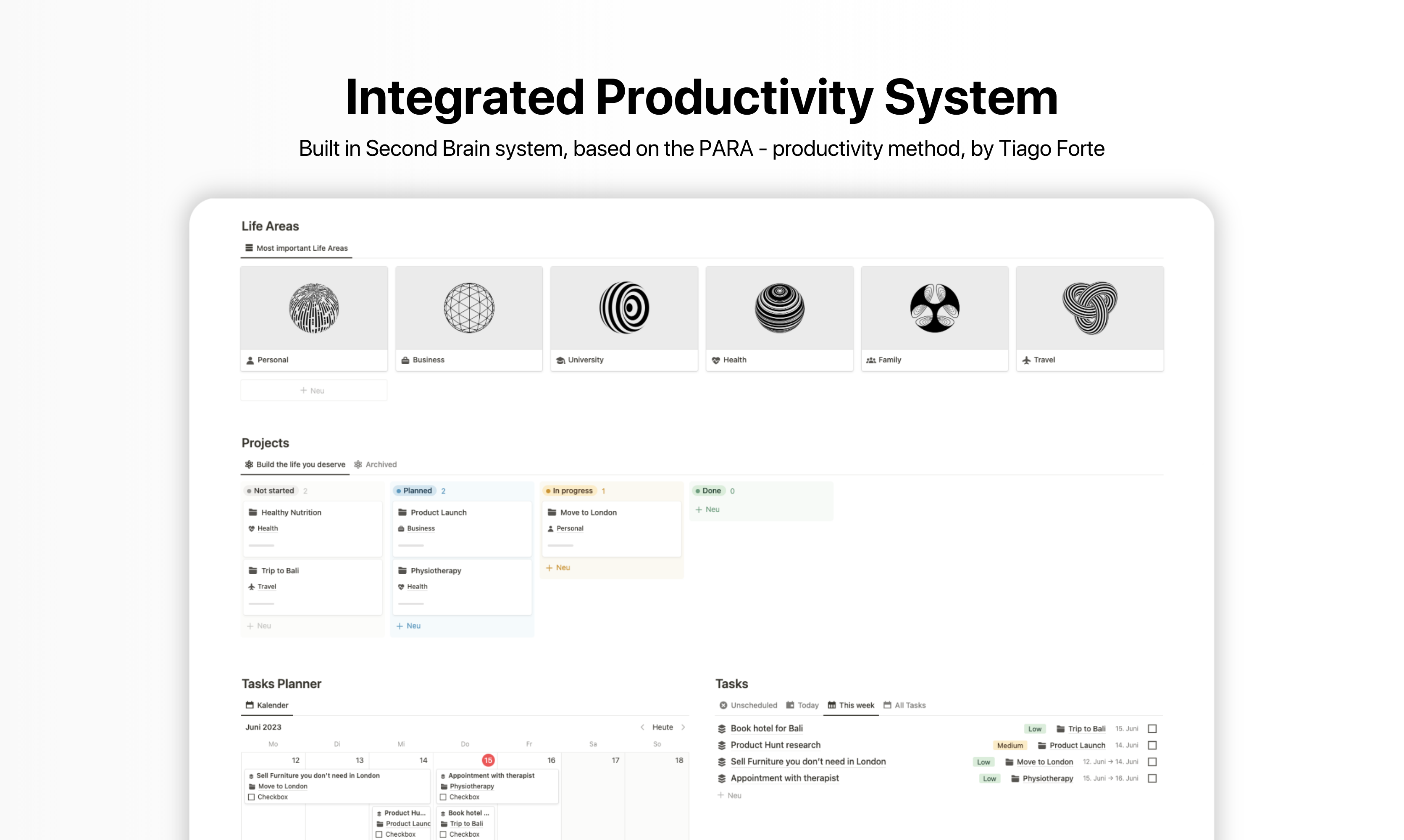 LifeOS | Notion System media 2