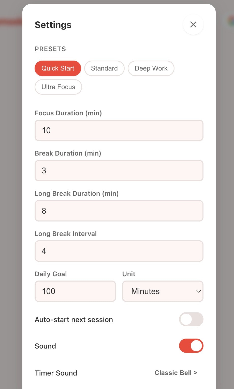 Pomodoro Timer gallery image