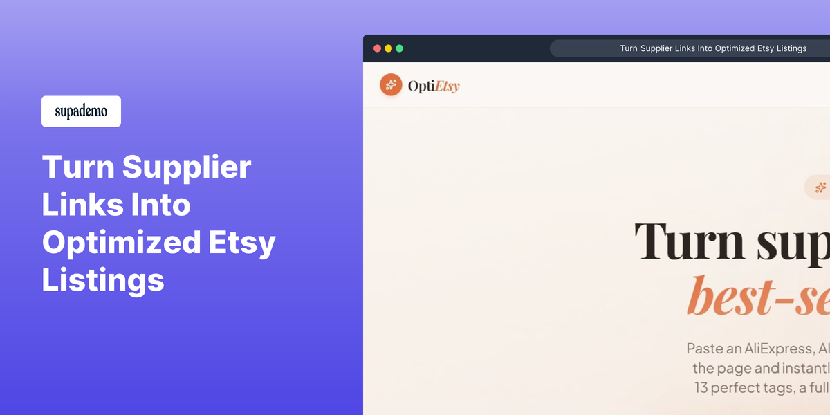 Etsy Listing Optimizer gallery image