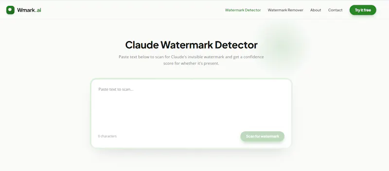 Wmark.ai screenshot 2