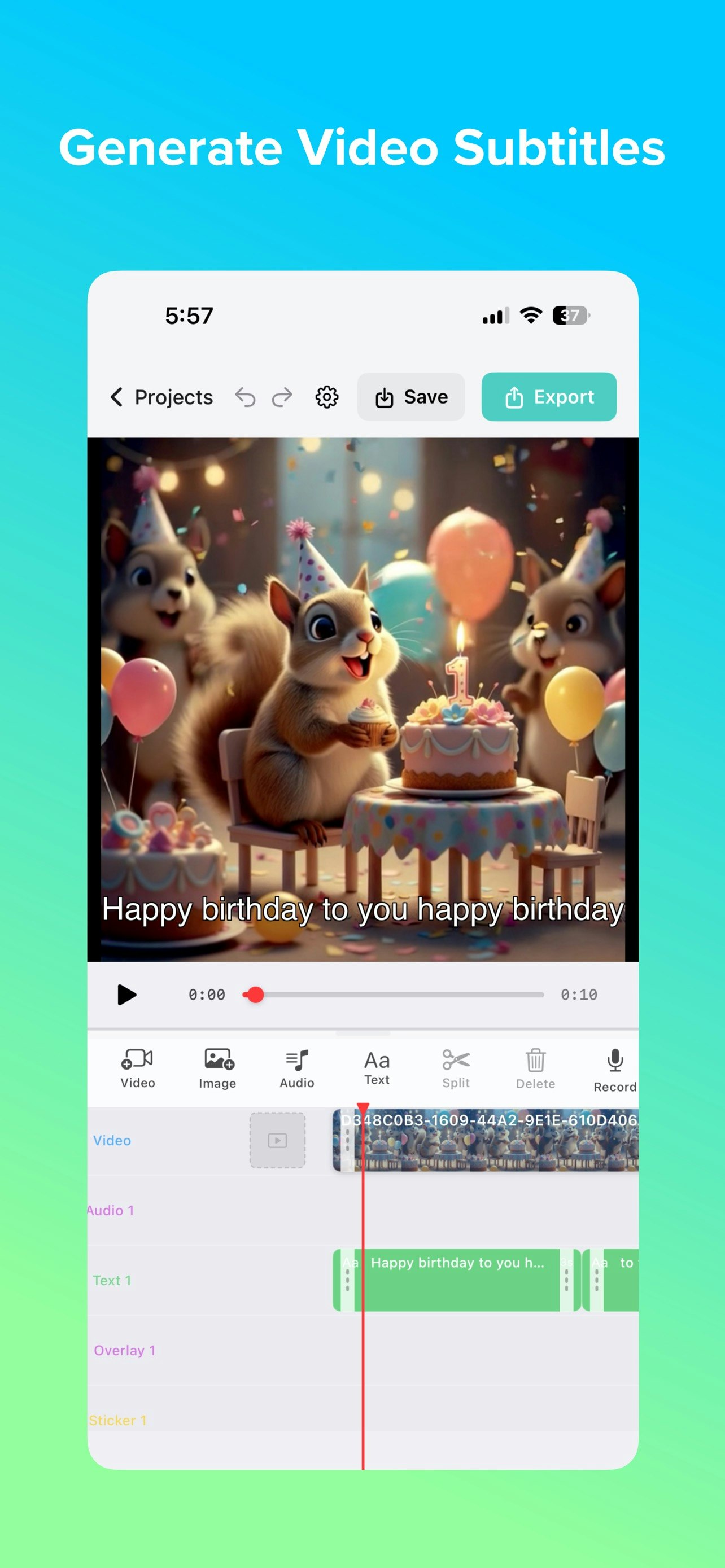 Aigli: Photo & Video Editor - Screenshot 2 showing product features and functionality
