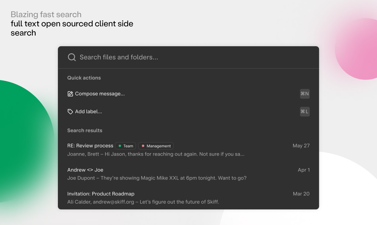 Skiff -Mail - Private, von End-to-End verschlüsselte Open-Source-Mail Medien 6