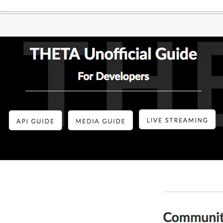 RICOH THETA Unofficial Guide