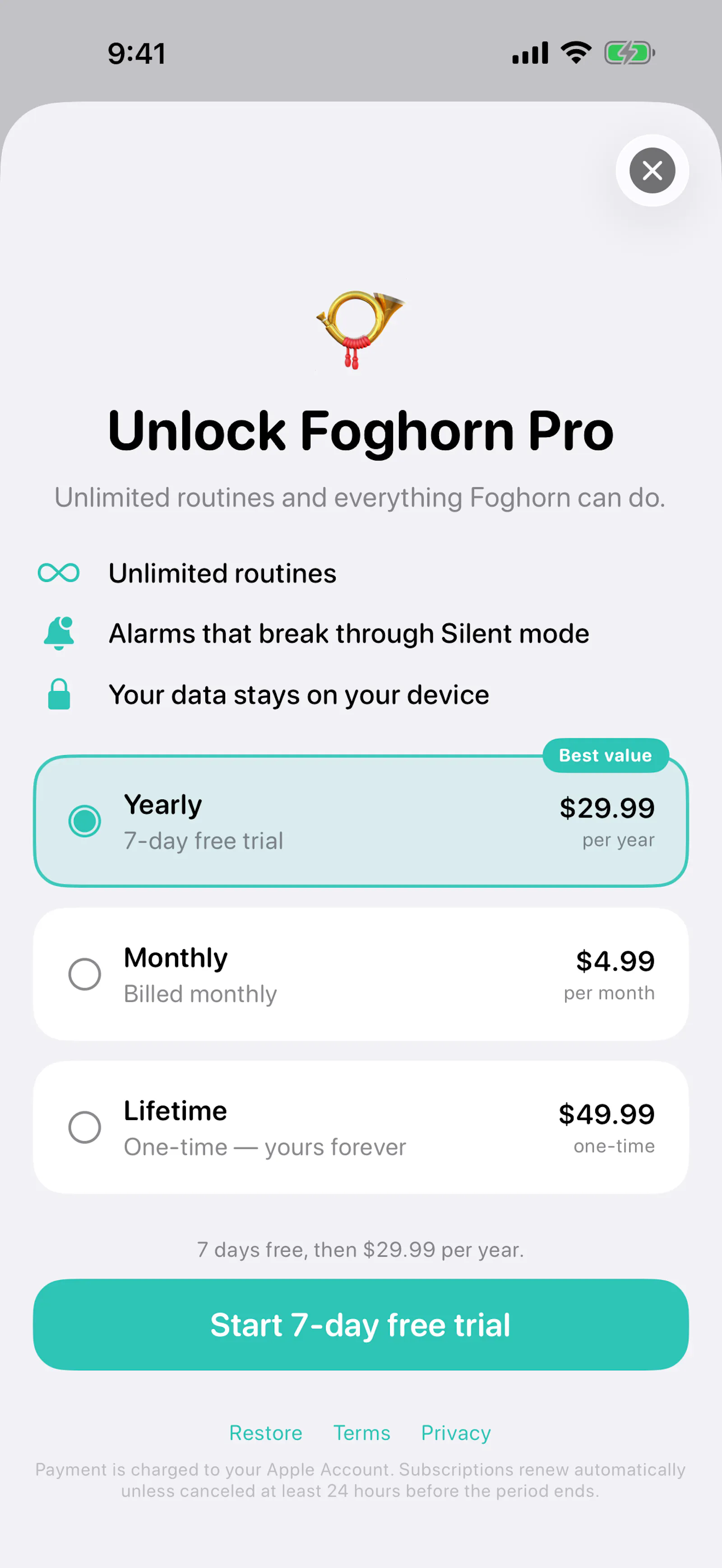 Foghorn screenshot 6