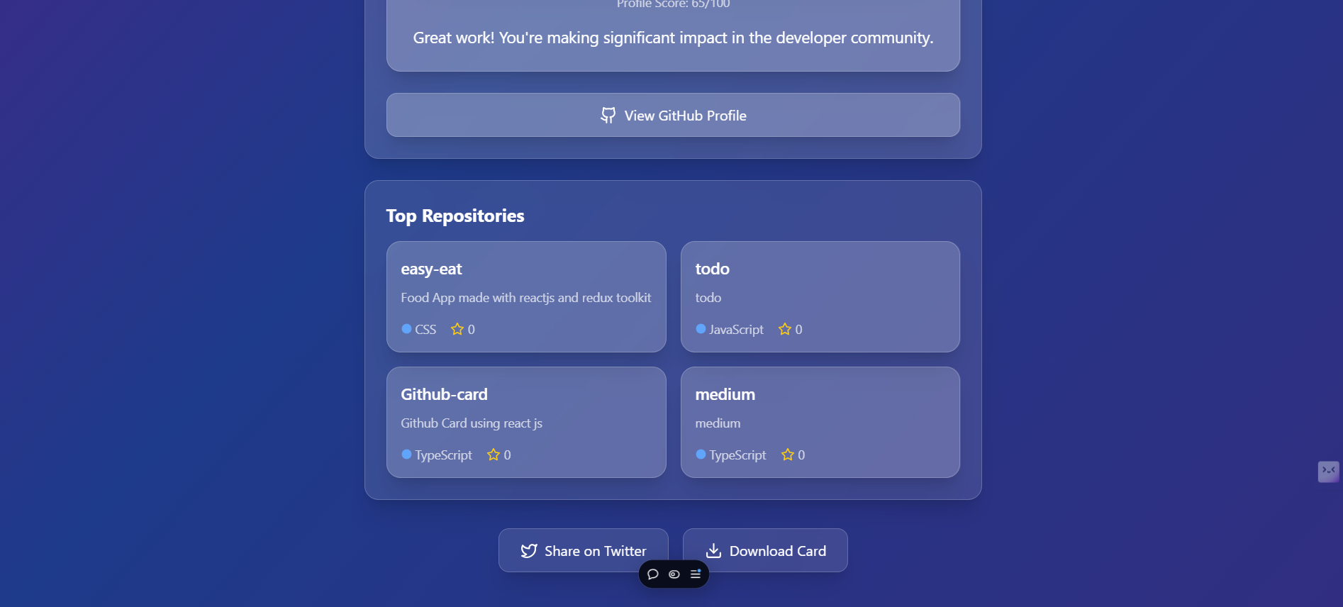 Vite React ts - Kasse GitHub -Karte Medien 2