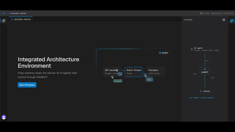Integrated Architecture Environment screenshot 1 (video preview)
