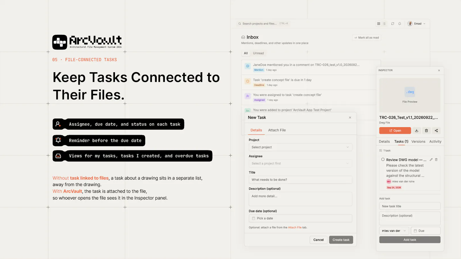 ArcVault — Architecture File Management screenshot 4
