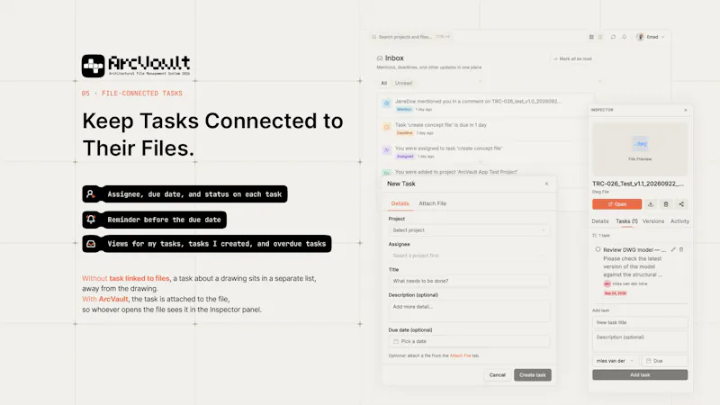 ArcVault — Architecture File Management screenshot 4