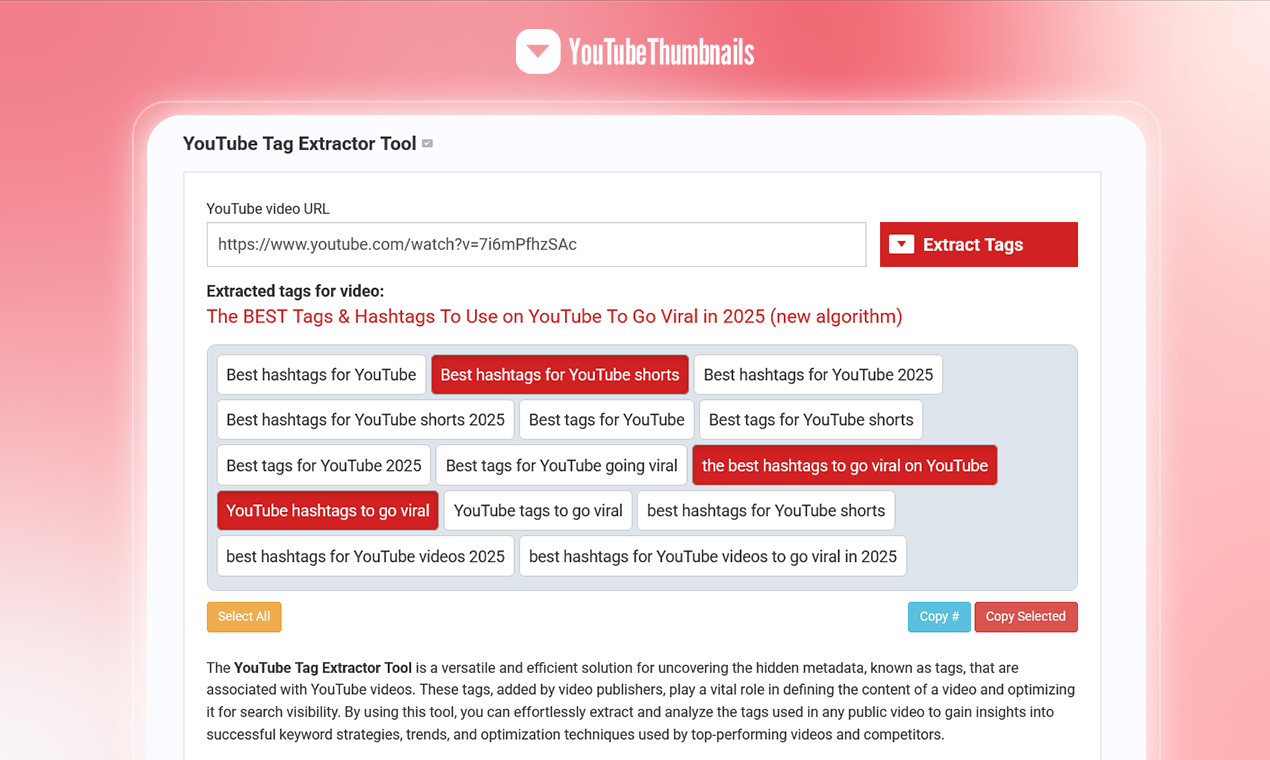 YouTube -Miniaturansichten - Das ultimative kostenlose Toolkit für YouTube -Schöpfer und Vermarkter! Medien 2