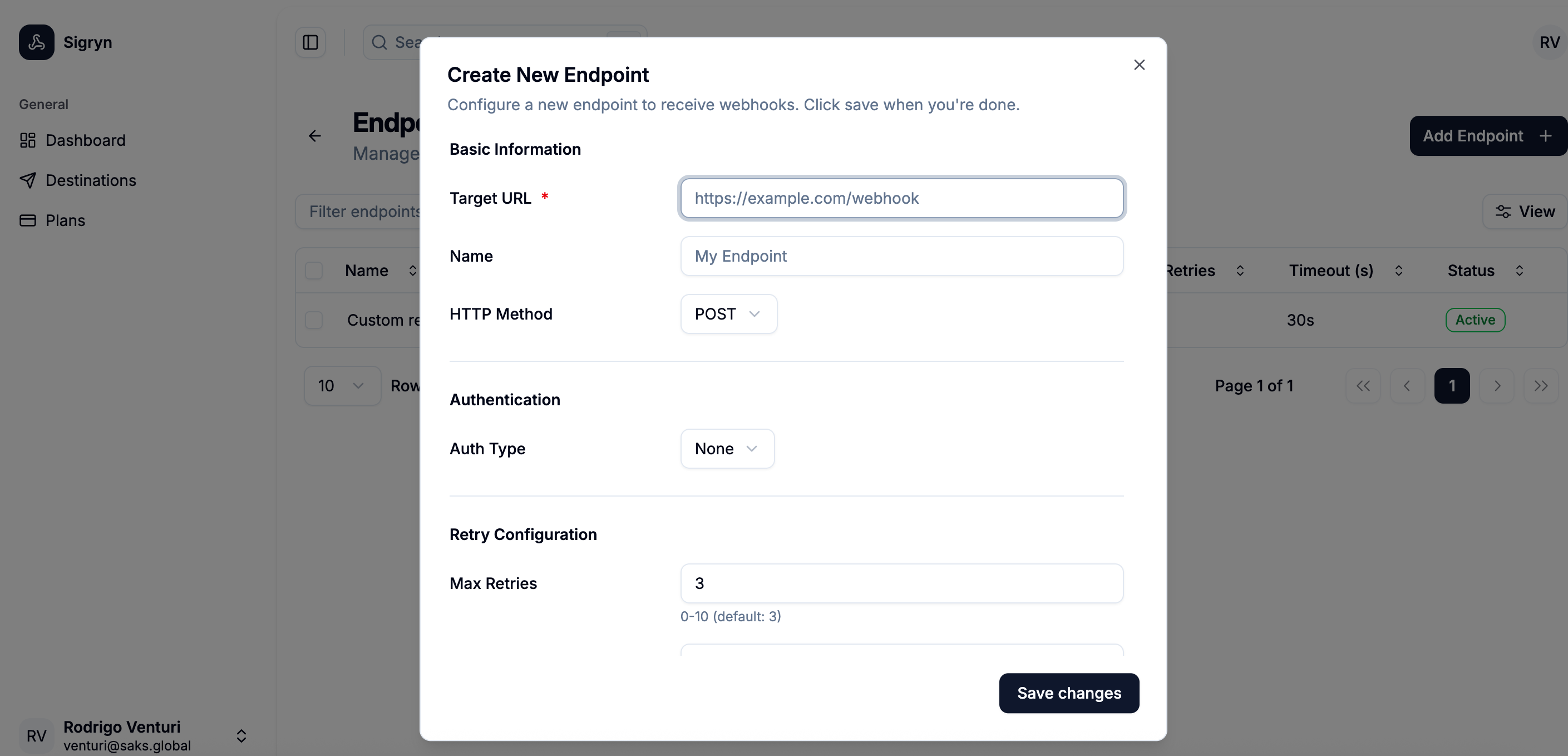 Sigryn - Screenshot 5 showing product features and functionality
