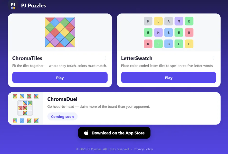 PJ Puzzles gallery image