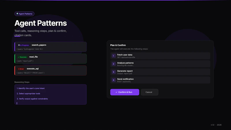 AI Agent UI Kit screenshot 3