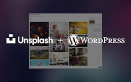 Unsplash for WordPress media 1