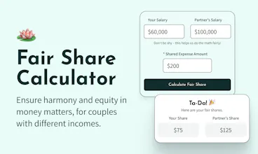 Fair Share Calculator gallery image