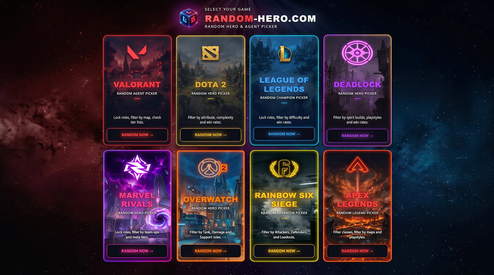 Random Hero screenshot 2