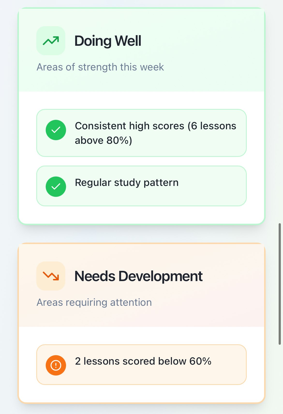 ReviseBites - Screenshot 3 showing product features and functionality