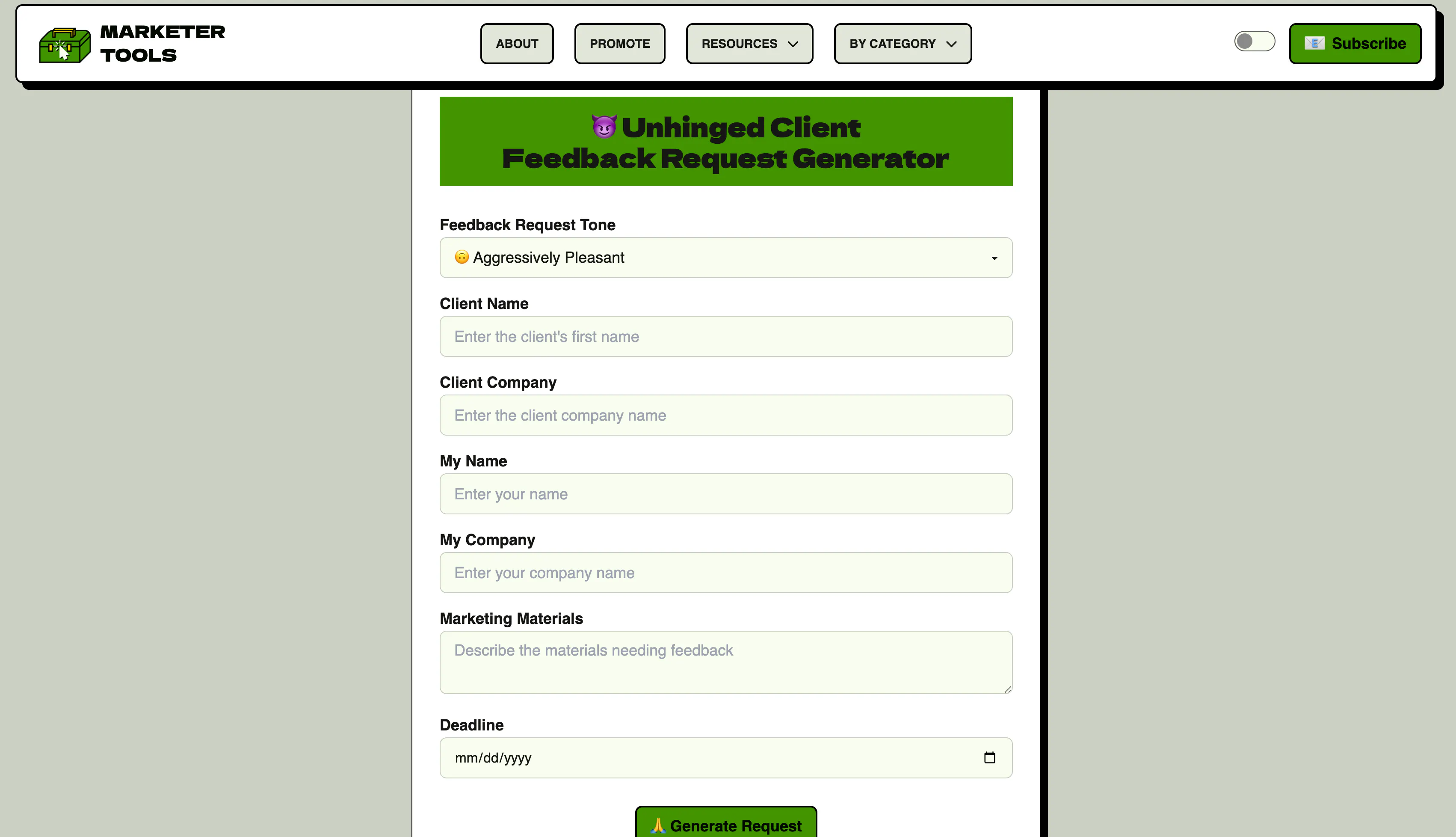 Marketer Tools gallery image