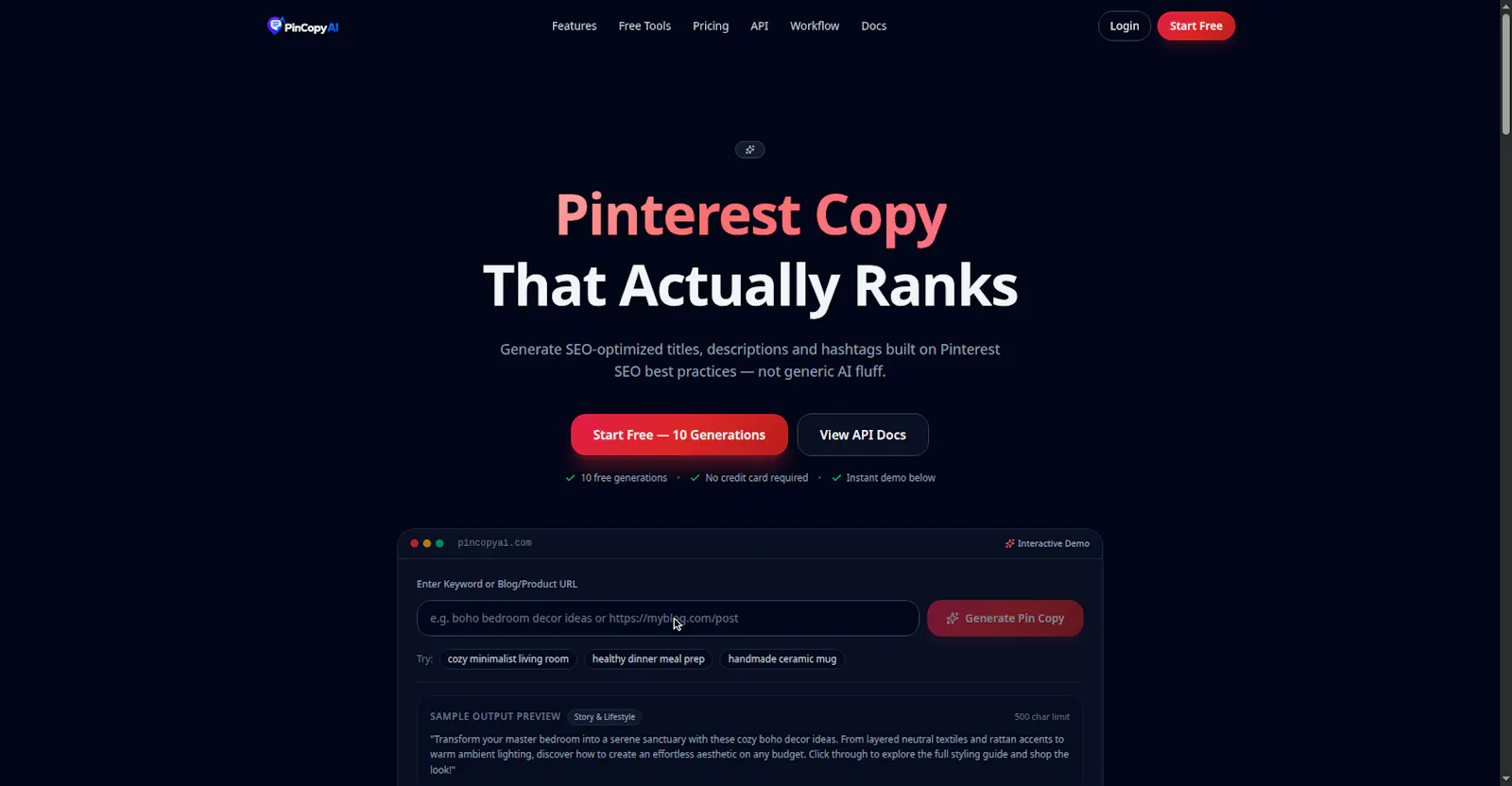 PinCopy AI screenshot 2