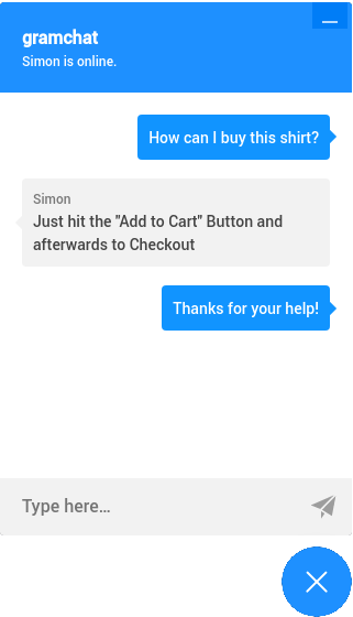 📭 𝗙𝗿𝗲𝗲 live chat Wordpress plugin gallery image
